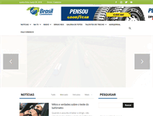 Tablet Screenshot of brasilcaminhoneiro.com.br